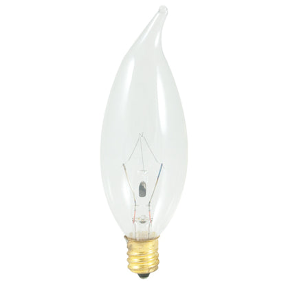 Bulbrite 403025 25W CA10 Warm White Incandescent Light Bulb