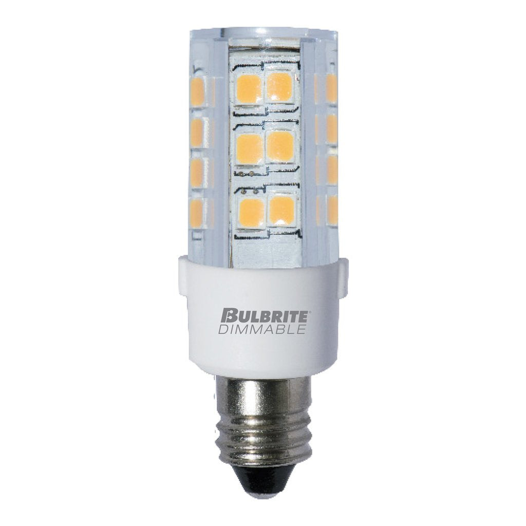 2 pack - Bulbrite 861516 (770581) 4.5W T4 Soft White LED Light Bulb