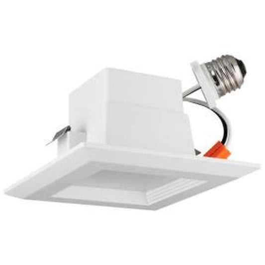 Sunlite 89277-SU 10W LED Retrofit Dimmable Fixture 4" Square Kit