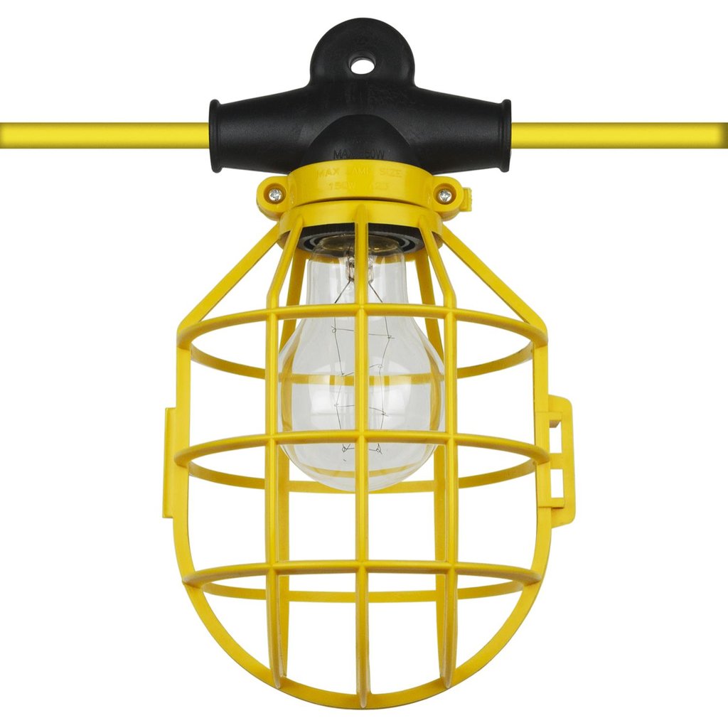 4 pack - Sunlite 04226-SU Fixture EX100-14/2/Sl Cage String Light