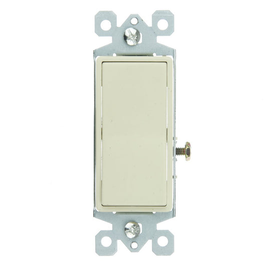 12 pack - Sunlite 08055-SU Rocker Switch E510/CD On/Off Grounded Ivory