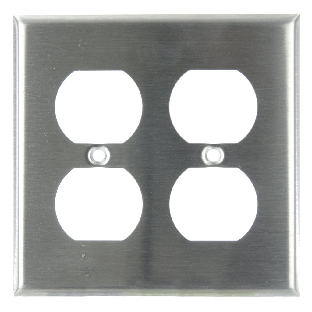 120 pack - Sunlite 50645-SU Wall Plate E212/S 2 Gang Duplex Receptacle