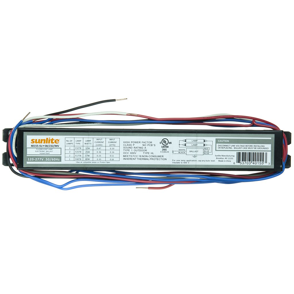 12 pack - Sunlite 40155-SU Ballast