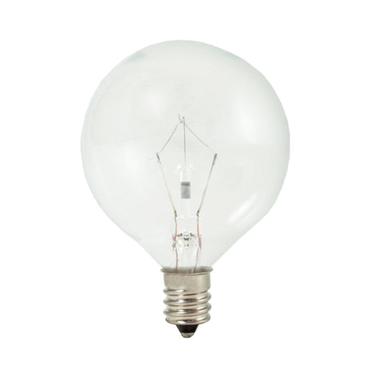 20 pack - Bulbrite 861255 (461225) 25W G16.5 Warm White Halogen