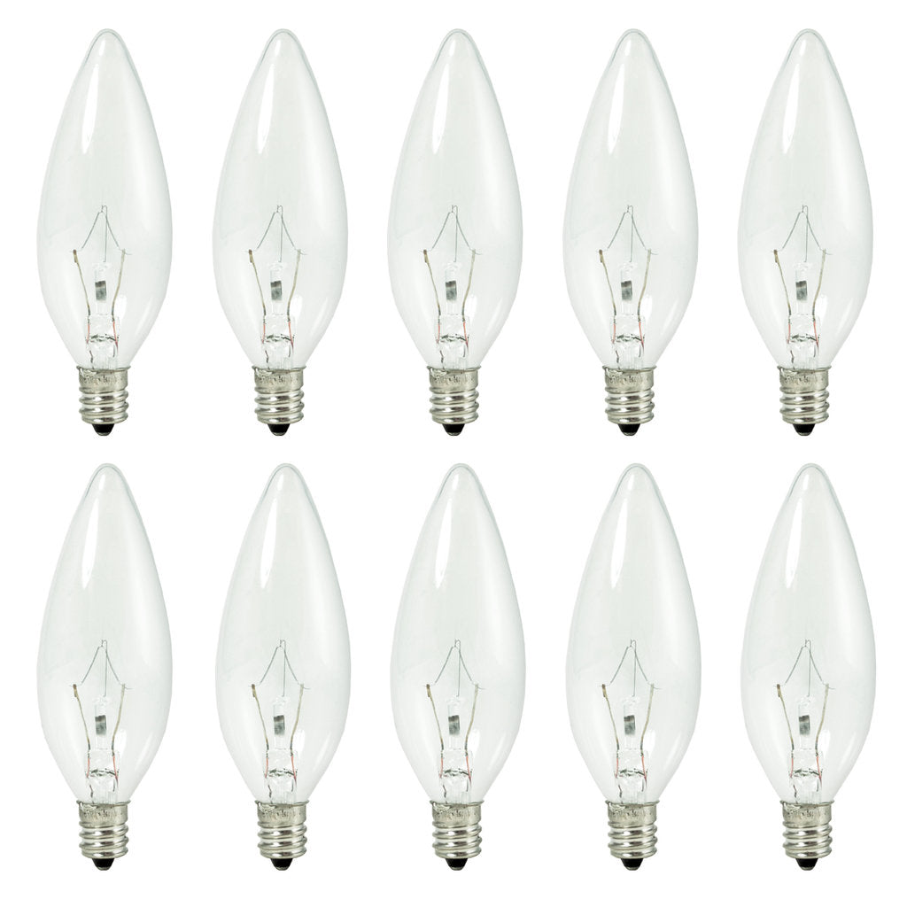20 pack - Bulbrite 861002 (460060) 60W B10 Warm White Halogen