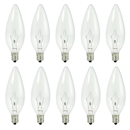 20 pack - Bulbrite 861002 (460060) 60W B10 Warm White Halogen