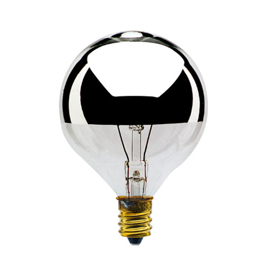 25 pack - Bulbrite 861211 (712312) 25W G16.5 Warm White Incandescent