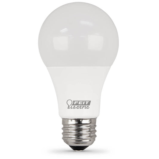 4 pack - Feit Electric OM75DM/950CA 11W A19 White LED Light Bulb