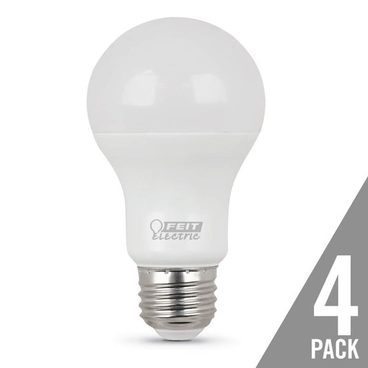 6 pack - Feit Electric A450/827/10KLED/4 6W A19 White LED Light Bulb