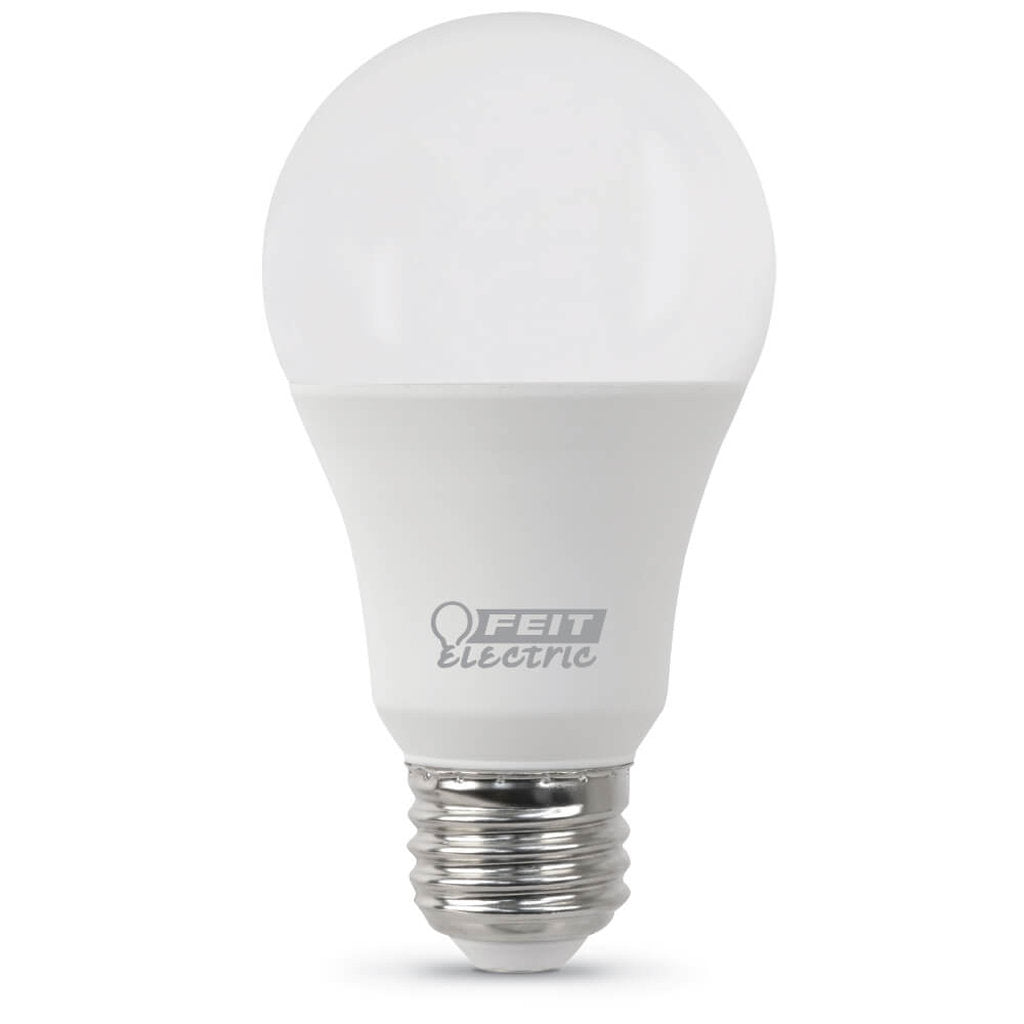 4 pack - Feit Electric A800/827/10KLED 9W A19 White LED Light Bulb