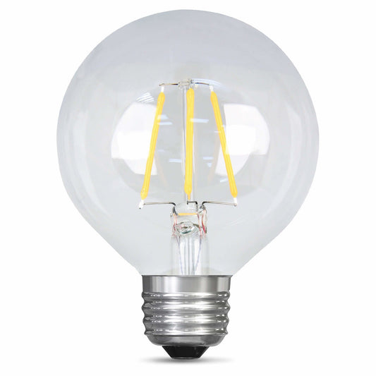 2 pack - Feit Electric BPG2525/927CA/FIL/RP 3W G25 LED Light Bulb