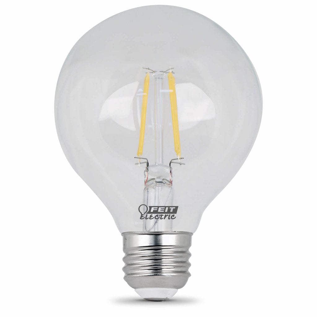 6 pack - Feit Electric BPG2560/850/LED 5.5W G25 LED Light Bulb