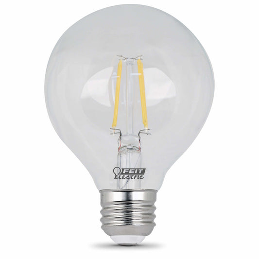 6 pack - Feit Electric BPG2560/850/LED 5.5W G25 LED Light Bulb