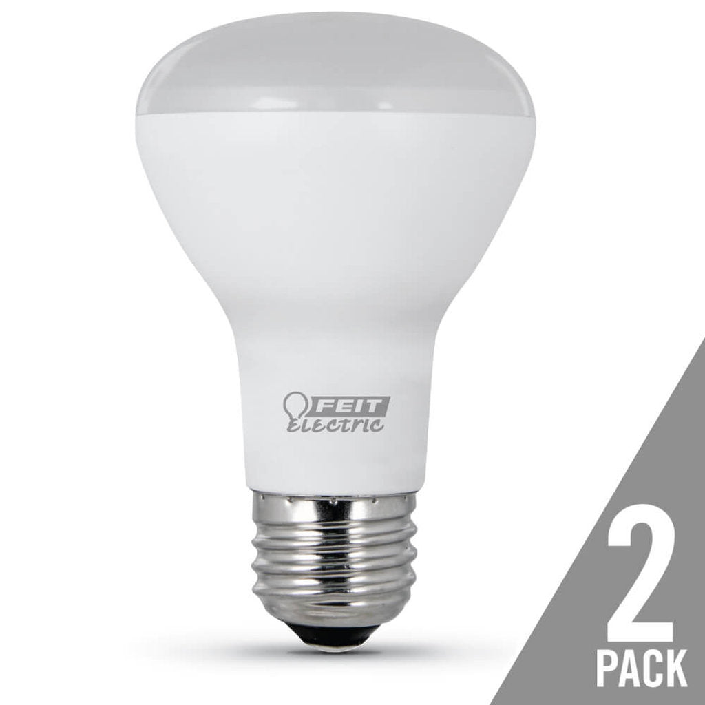 2 pack - Feit Electric R20DM/10KLED/2 7.5W R20 LED Light Bulb