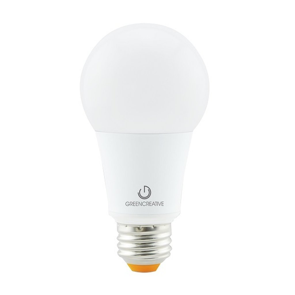 6 pack - Green Creative 28395 9W A19 Light Bulb