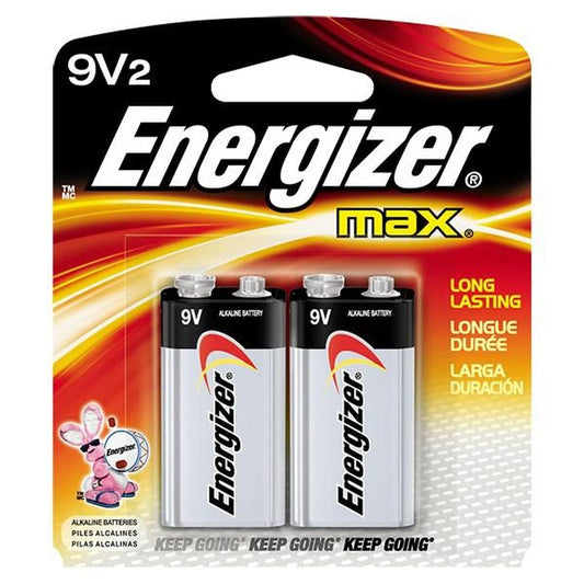 2 pack - Energizer 522BP2EN 9V Battery