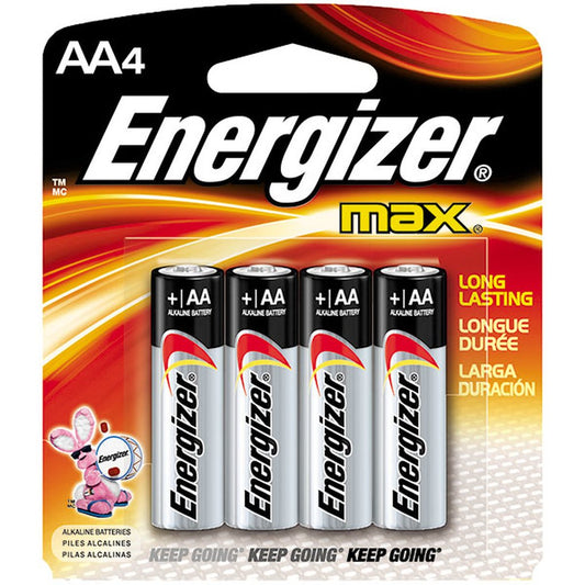 4 pack - Energizer E91BP4EN AAA Battery