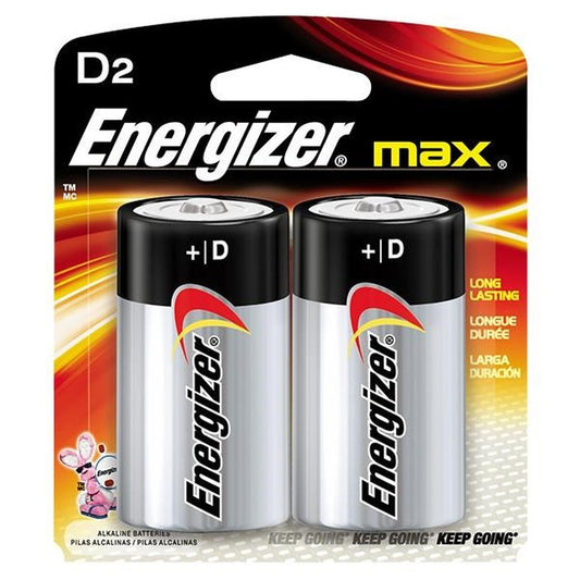 2 pack - Energizer E95BP2EN D Battery