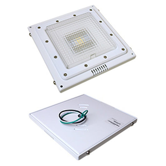 LPC1-LG-V1-4K 15W LED Fixture Die-formed Aluminum Low Profile Canopy