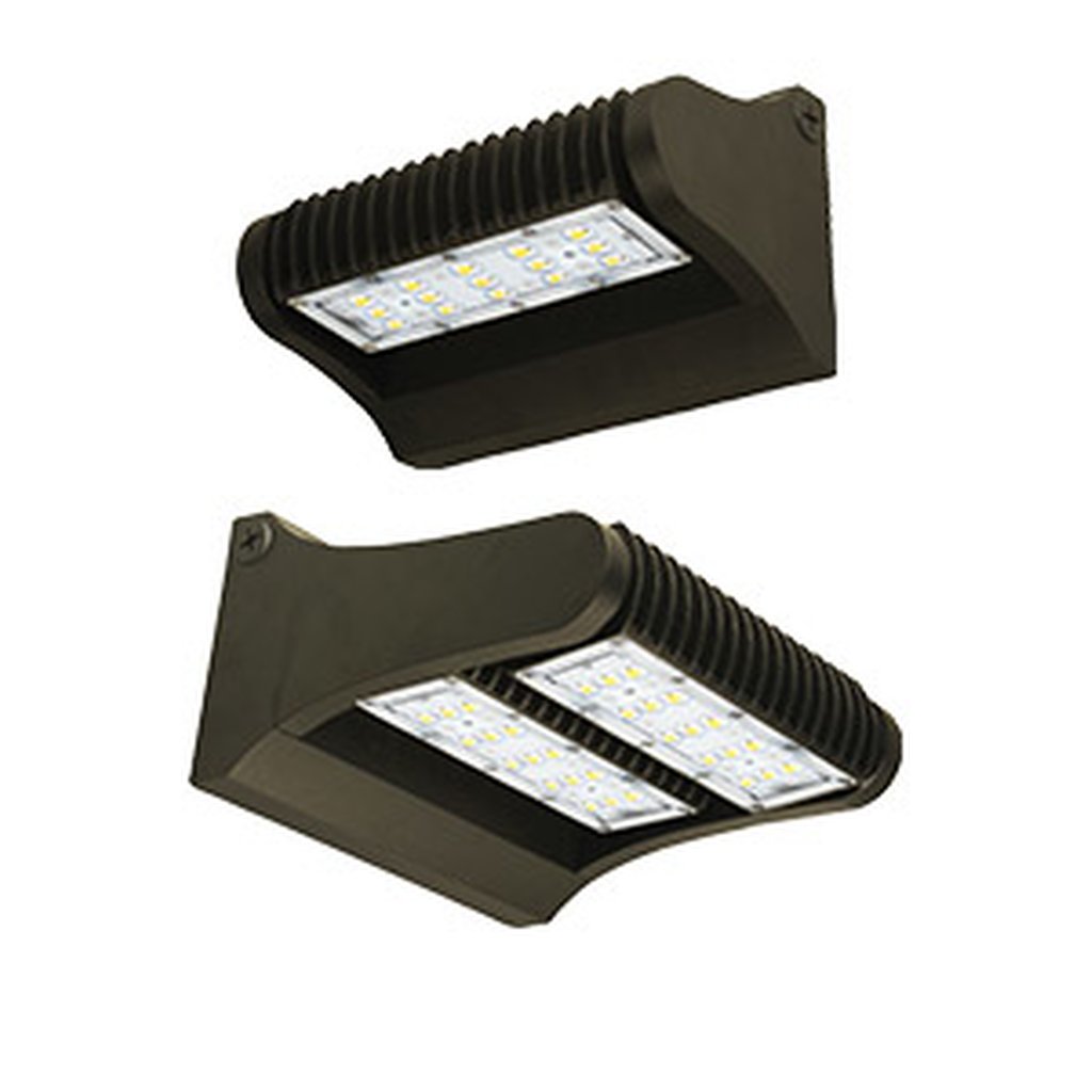 BAW2-80-XK-BR 80W LED Fixture Adjustable Wallpack Light Engine Two