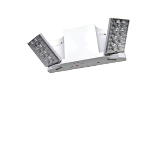 LED-60 LED Emergency Fixture Thermoplastic Unit (2) Adjustable Heads