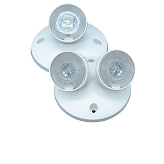 RL52-WH LED Fixture Fully Adjustable Thermoplastic Double Remote Lamp