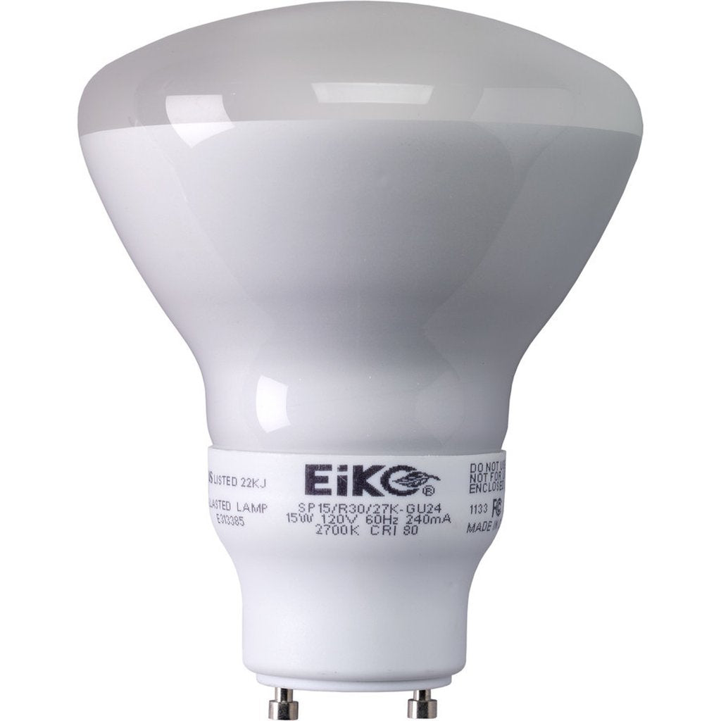 Eiko 07733 15W R30 CFL Light Bulb
