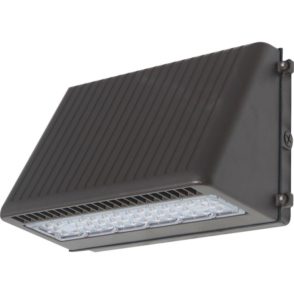 Eiko 09812 50W LED Wall Pack Fixture Litespan Wallpack Trapezoid