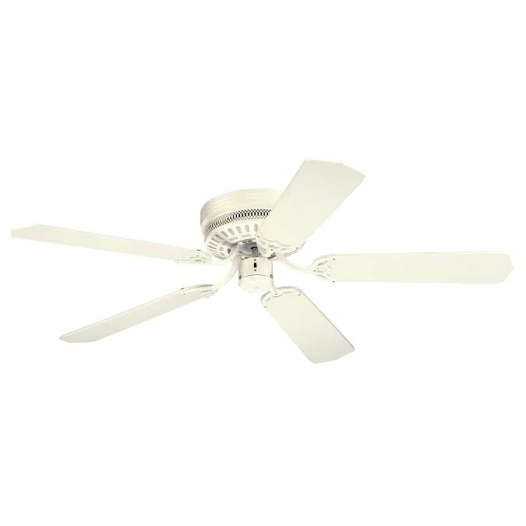 Westinghouse 7805392 Ceiling Fan Fixture 52" White 5 blade no LK Ceil