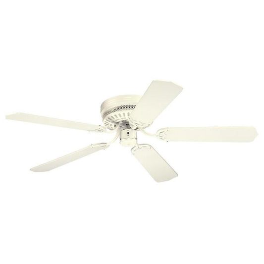 Westinghouse 7805392 Ceiling Fan Fixture 52" White 5 blade no LK Ceil