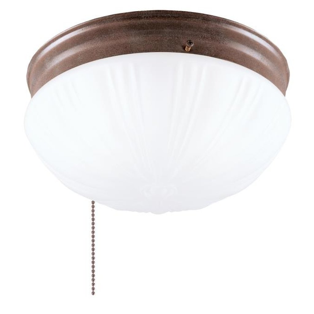 Westinghouse 6720291 Close-to-ceiling Fixture WEST 2LT FLSH MNT SIENNA
