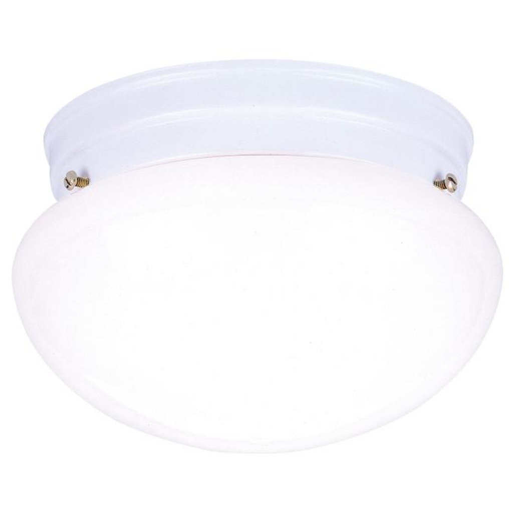 Westinghouse 6661148 Close-to-ceiling Fixture 2LT 8.75" FLUSH WH W/WH