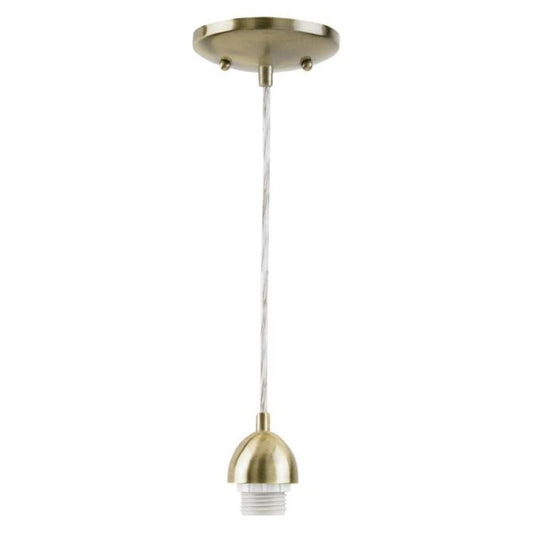 Westinghouse 7028791 Pendant Fixture 1 LT ADJ MINI PED BEIGE BRACKT