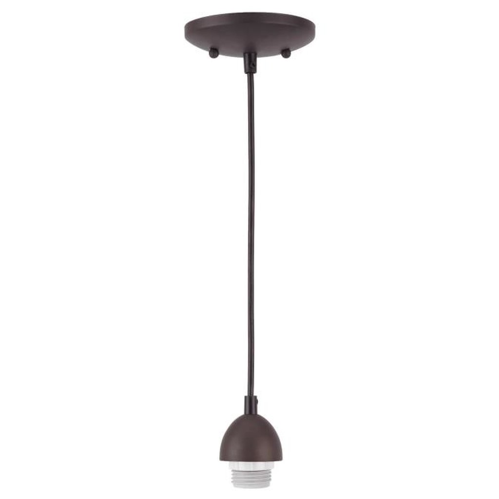 Westinghouse 7028591 Pendant Fixture 1 LT ADJ MINI PED BEIGE BRACKT