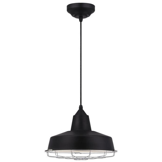 Westinghouse 6401091 Pendant Fixture 13W LED Black Finish
