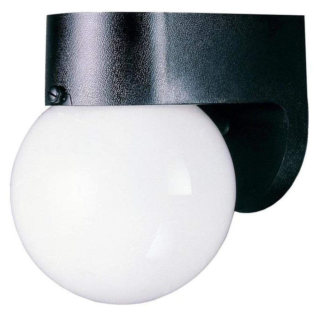 Westinghouse 6680391 Wall Pack Fixture WEST 1LT WL LTN BLK POLY W/WHT