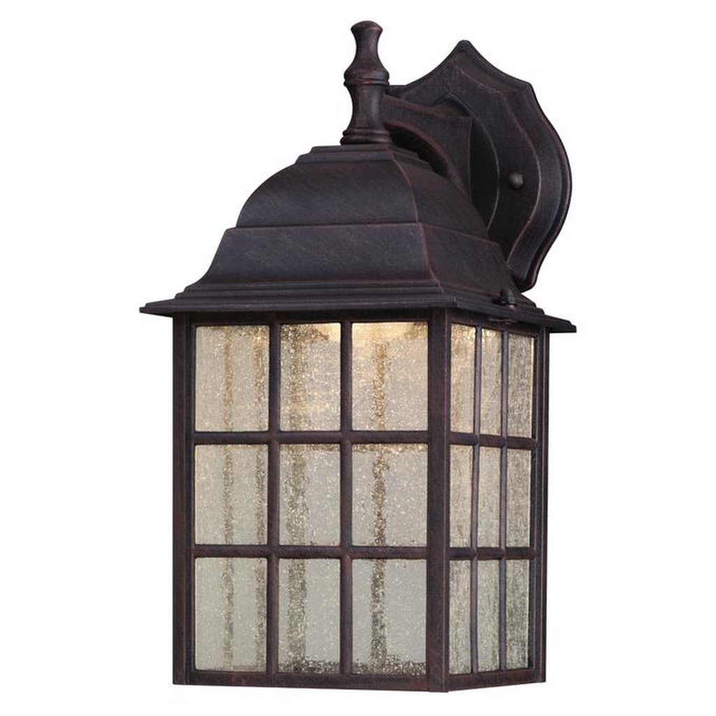 Westinghouse 6400091 Wall Pack Fixture 9W LED Wall Wthrd Patina Seed