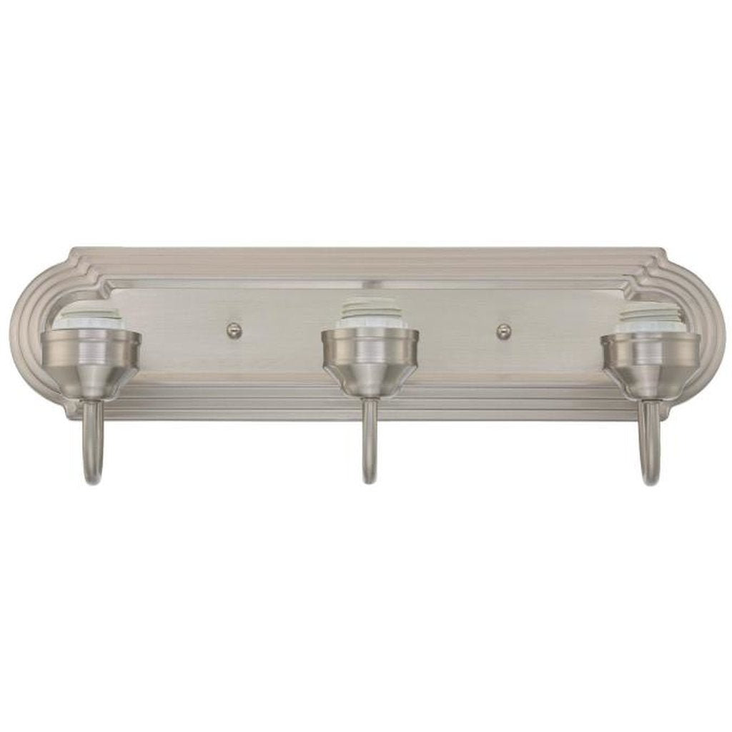 Westinghouse 6300891 Sconce Fixture 3 Light Wall Brushed Nickel