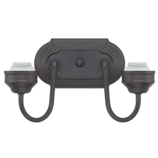 Westinghouse 6300391 Sconce Fixture 2 Light Wall Oil Rubbed Bronze