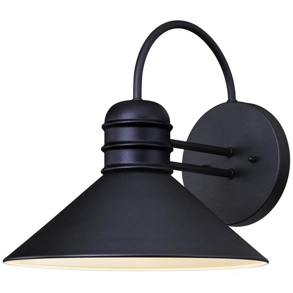 Westinghouse 6204491 Wall Pack Fixture 1 Lt Wall Textured Black