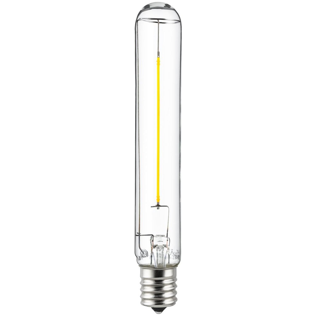 4 pack - Sunlite 41072-SU 2W T6 Warm White LED Light Bulb