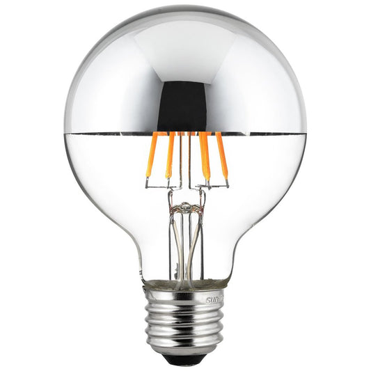 6 pack - Sunlite 80494-SU 6W G25 Warm White LED Light Bulb