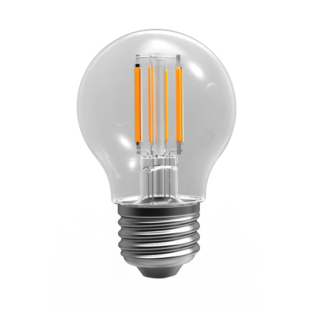 LED One G16.5-60WE-4WD27E26 FIL 4W G16.5 LED Light Bulb