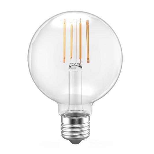 10 pack - LED One G25-60WE-5.5WD27 FIL 5.5W G25 Warm White LED