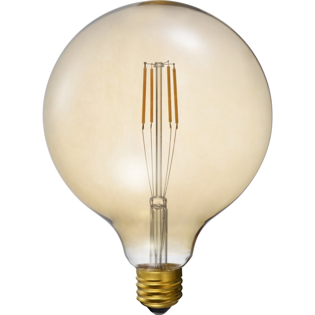 LED One G40-60WE-5WD22 FIL 5W G40 Warm Amber LED Light Bulb