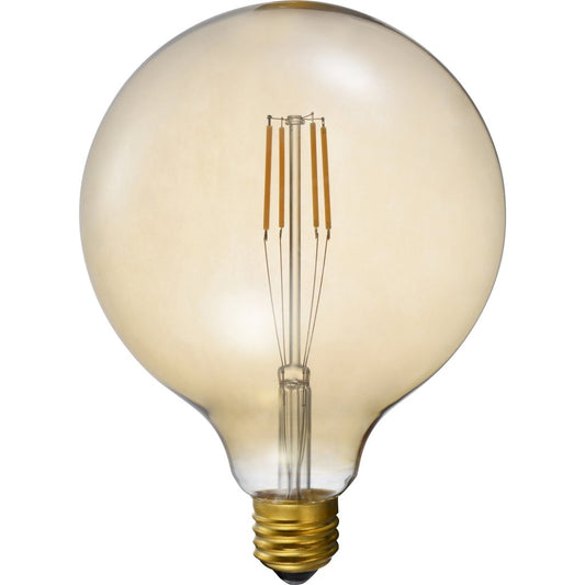 LED One G40-60WE-5WD22 FIL 5W G40 Warm Amber LED Light Bulb