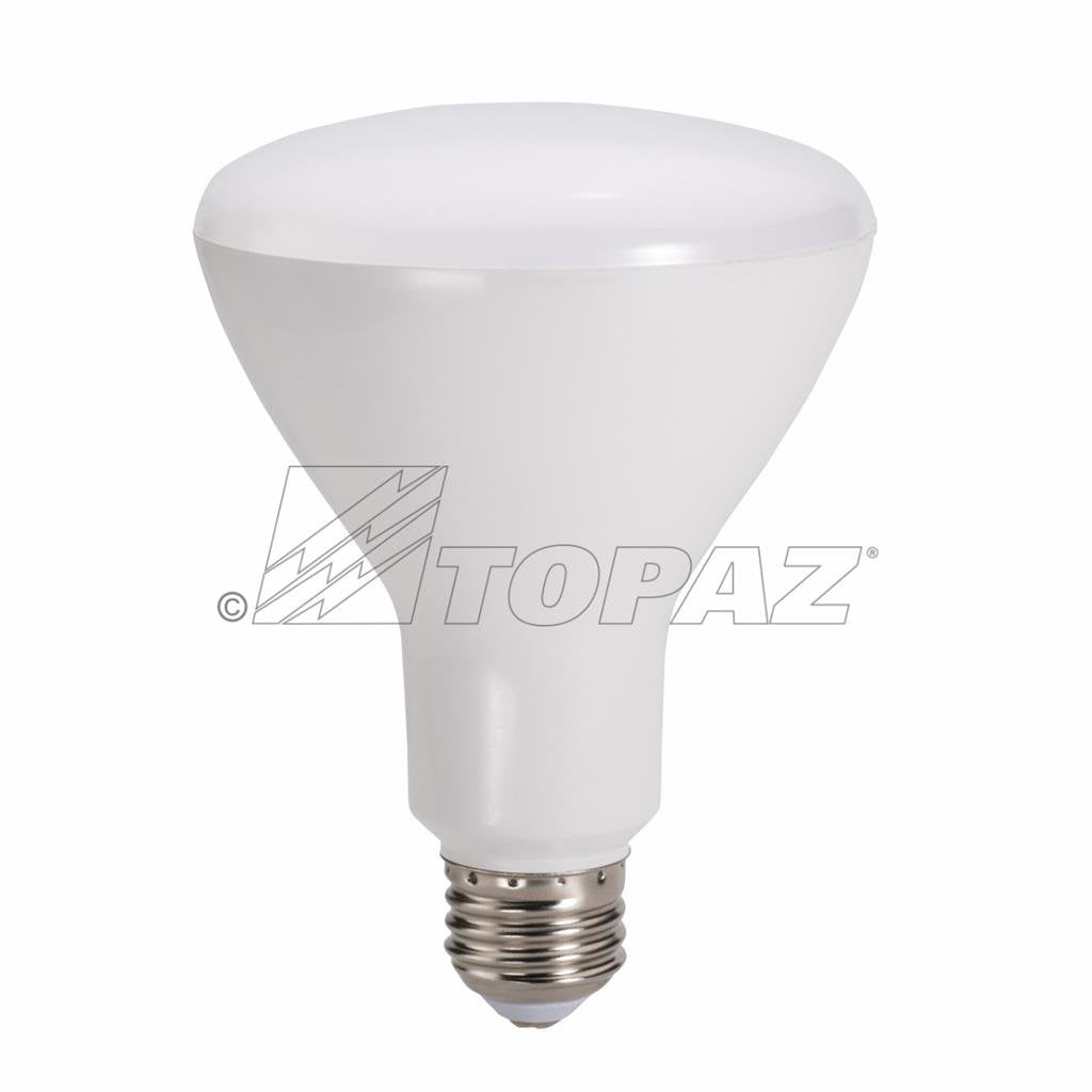 Topaz LBR30-8W-830-D 8W BR30 Soft White Warm White LED Light Bulb