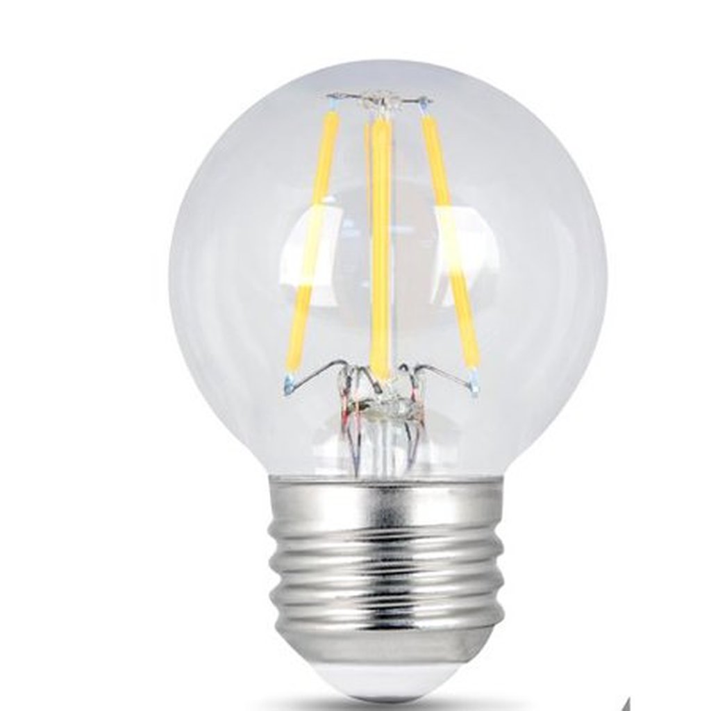 2 pack - Feit Electric BPGM40927CA/FIL/2/RP 4.5W G16.5 Warm White LED