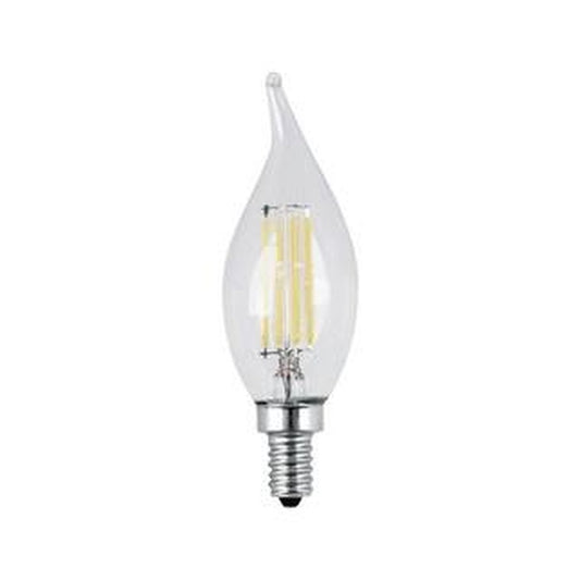 2 pack - Feit Electric BPCFC40/827/LED 3.8W C11 Warm White LED