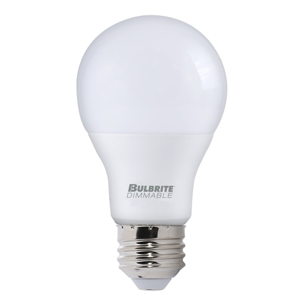 4 pack - Bulbrite 861564 (774116) 9W A19 Cool White LED Light Bulb